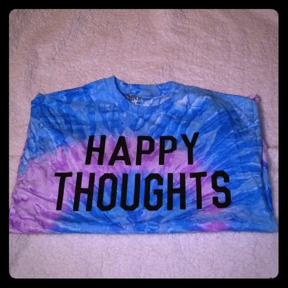 Happy Thoughts Tie Dye Tee